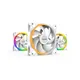 be quiet! Light Wings PWM Triple-Pack 120mm, weiß