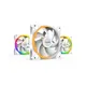be quiet! LIGHT WINGS white 140mm PWM high-speed 3x Gehäuselüfter ARGB