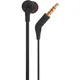 JBL T210 Schwarz - In Ear-Kopfhörer mit Mikrofon