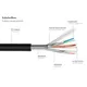 PYTHON AOC Hybrid Ultra-High-Speed HDMI® 2.1 Kabel 8K @60Hz schwarz 70m