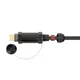 PYTHON AOC Hybrid High-Speed HDMI® 2.0b stahlarmiert 4K @60Hz schwarz 5m