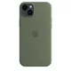 Apple Silicone Case für Apple iPhone 14 Plus mit MagSafe olive