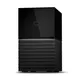 WD My Book Duo 44 TB 3.5 Zoll USB-C 3.0 (5Gb/​s) Schwarz externe Festplatte HDD