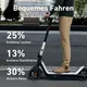 NIU KQi3 Sport E-Scooter mit Straßenzulassung weiß