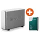 Synology DS120j NAS System 1-Bay 4 TB inkl. 4 TB Synology HDD HAT3300-4T
