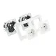 Kabelmeister Einbausteckdose 2-fach m. Schnelllader (20W, PD3.0), USB, weiss