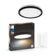 Philips Hue White Ambiance Aurelle rund, schwarz