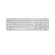 Logitech MX Keys S Pale Grey + MX Ralm Rest (Handballenauflage)