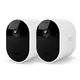 Arlo Pro 5 Überwachungskamera außen - 2er Set weiß + Solarpanel