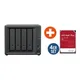 Synology Diskstation DS423+ NAS System 4-Bay inkl. 4x 6TB WD Red Plus WD60EFPX