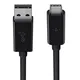 Belkin USB 3.1 USB-C auf USB-A Kabel Superspeed+, 1m Schwarz