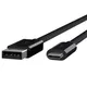 Belkin USB 3.1 USB-C auf USB-A Kabel Superspeed+, 1m Schwarz