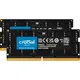 64GB (2x32GB) Crucial DDR5-5200 CL 42 SO-DIMM RAM Notebook Speicher Kit RAM