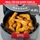 Tefal EY111B.EL Ultra Fry Digital Heißluft-Fritteuse schwarz