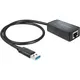 DeLOCK USB 3.0 Adapter zu Ethernet RJ45 10/100/1000 62121 schwarz