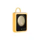 Samsung Silicone Case mit Ring für Galaxy Flip 5, apricot