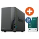 Synology DS224+ NAS System 2-Bay 12 TB inkl. 2x 6 TB Synology HDD HAT3300-6T