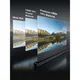 AWOL Vision Motorisierte Bodenleinwand mit ALR Beamer Leinwand, 100"