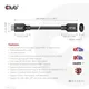 Club3D CAC-1322 HDMI 2.1 UHD-Verlä¤ngerungskabel 1m 1.00 m einfach geschirmt  schwarz
