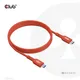 Club3D CAC-1511 USB2 Type-C Kabel 1.00 m einfach geschirmt  schwarz