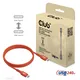 Club3D CAC-1511 USB2 Type-C Kabel 1.00 m einfach geschirmt  schwarz