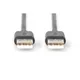 DIGITUS USB 2.0 Anschlusskabel, Typ A St/St 1.8m schwarz