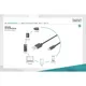 DIGITUS USB 2.0 Anschlusskabel, Typ A - micro B St/St, 1.8m schwarz