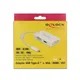 Delock Adapter USB Type-C™ Stecker  VGA / HDMI / DVI Buchse weiß
