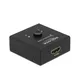 Delock HDMI 2 - 1 Umschalter bidirektional 4K 60 Hz kompakt