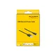 Delock USB Daten- und Ladekabel für iPhone™, iPad™, iPod™ schwarz 1 m