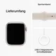 Apple Watch Series 9 Aluminium 41mm polarstern (Sportarmband polarstern) S/M