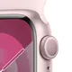 Apple Watch Series 9 Aluminium 41mm rosé (Sportarmband hellrosa) S/M