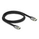 Delock Ultra High Speed HDMI Kabel 48 Gbps 8K 60 Hz grau 1 m zertifiziert