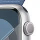 Apple Watch Series 9 Aluminium 45mm silber (Sport Loop winterblau)