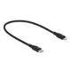 Delock Daten- und Ladekabel USB Type-C zu Lightning für iPhone, iPad 0,5 m