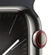 Apple Watch Series 9 Cellular Edelstahl 45mm graphit (Sportarmband mitternacht) M/L