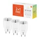 Hombli Smart Plug Steckdose EU weiß, 3er Pack