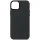 Decoded Leather Backcover für iPhone 15 Black