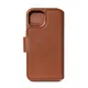 Decoded Leather Detachable Wallet für iPhone 15 Tan