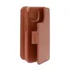 Decoded Leather Detachable Wallet für iPhone 15 Tan