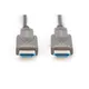 DIGITUS 4K HDMI AOC Verbindungskabel HDMI auf HDMI Abnehmbare Stecker 4K 15m