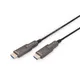 DIGITUS 4K HDMI AOC Verbindungskabel HDMI auf HDMI Abnehmbare Stecker 4K 15m