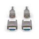 DIGITUS 4K HDMI AOC Verbindungskabel HDMI auf HDMI Abnehmbare Stecker 4K 15m