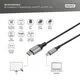 DIGITUS 8K Adapterkabel mini DP zu DP Alugehäuse, schwarz, 2m