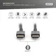 DIGITUS 8K DisplayPort Anschlusskabel DP zu DP, 1m