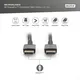 DIGITUS 8K DisplayPort Anschlusskabel DP zu DP, 2m