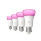 Philips Hue White & Color Ambiance E27 Viererpack 4x570lm 60W