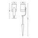 Philips Hue Lily LED 3flg. Spot Basis-Set schwarz
