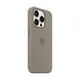 Apple Silicone Case für iPhone 15 Pro mit MagSafe clay