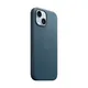 Apple FineWoven Case für iPhone 15 mit MagSafe pacific blue